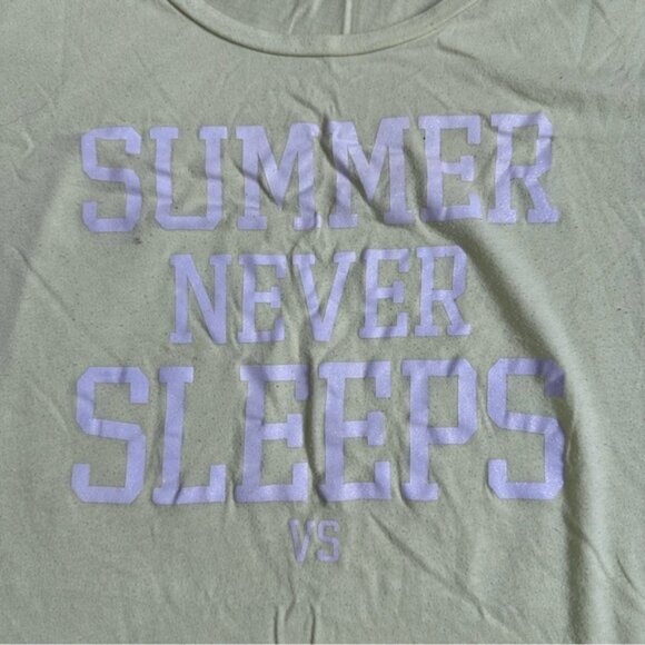 Victoria's Secret | Yellow "Summer Never Sleeps" Nightgown | Size Large - Picture 3 of 8